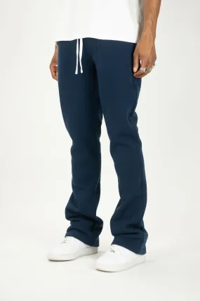 475 Fleece Stacked Sweatpants - Navy