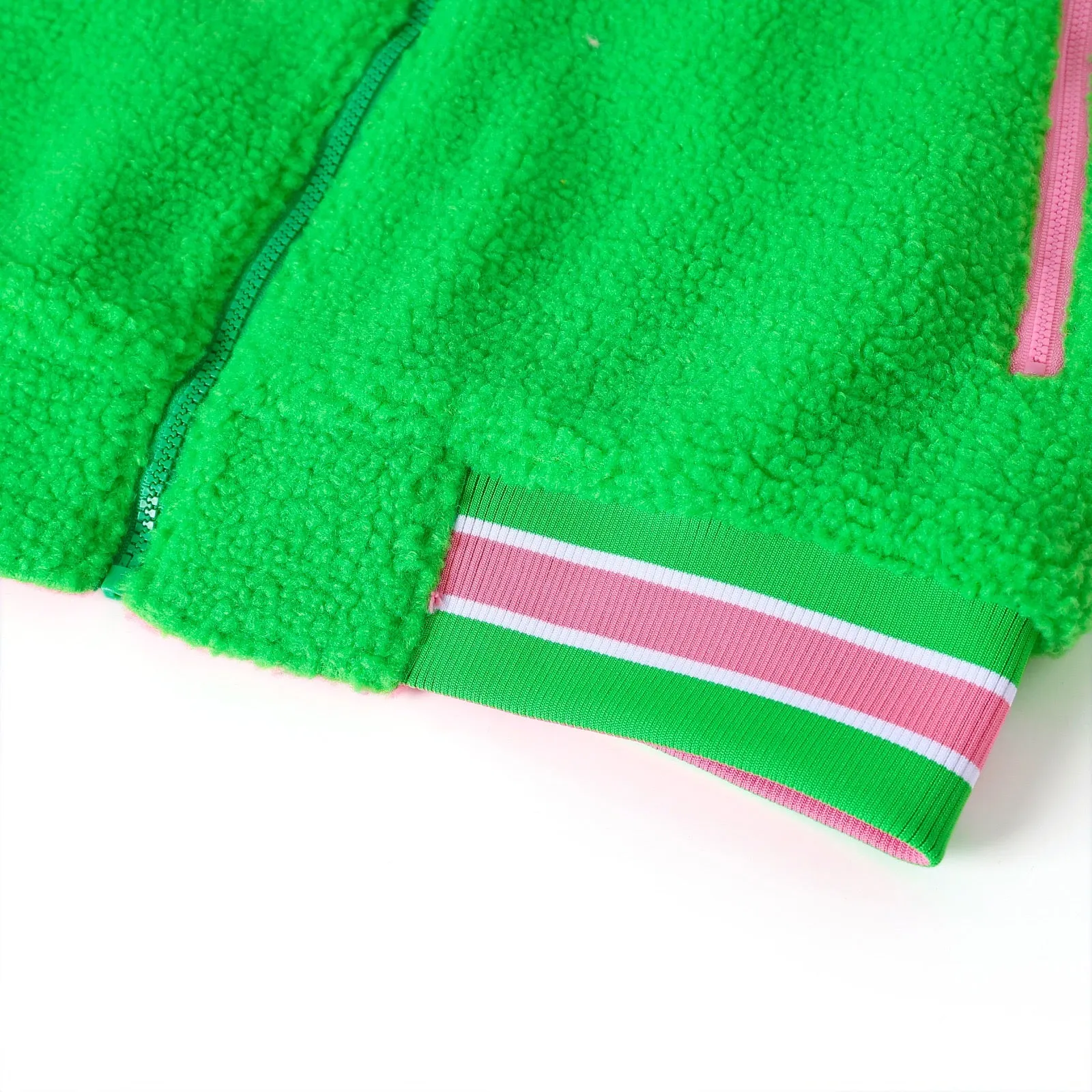 AKA Reversible Sherpa Bomber Jacket