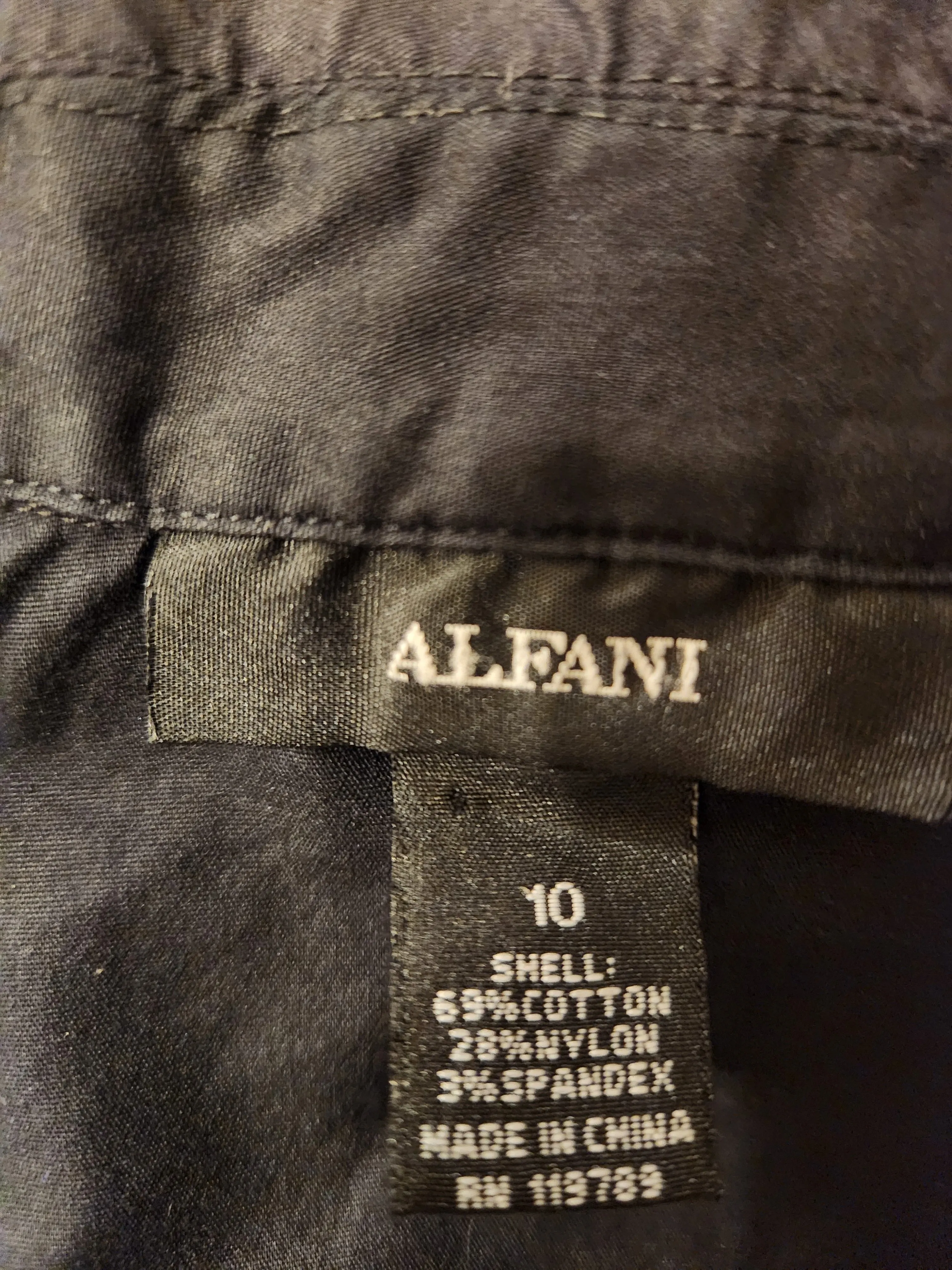Alfani - Black Wrapped Top Shirt Dress