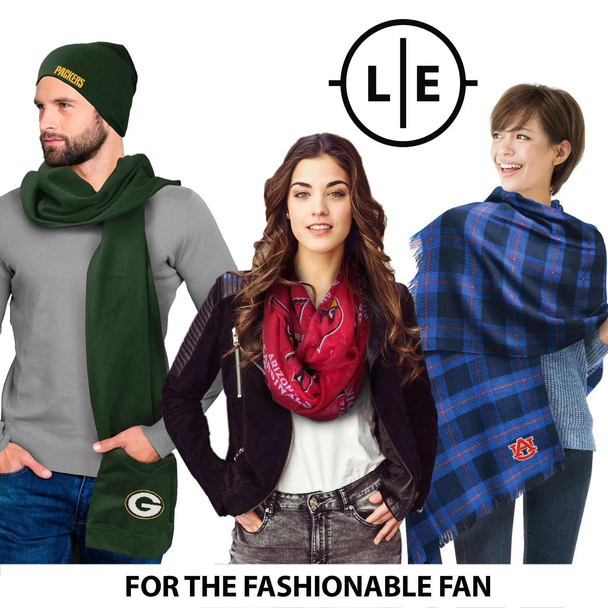AR Razorbacks Sheer Infinity Scarf