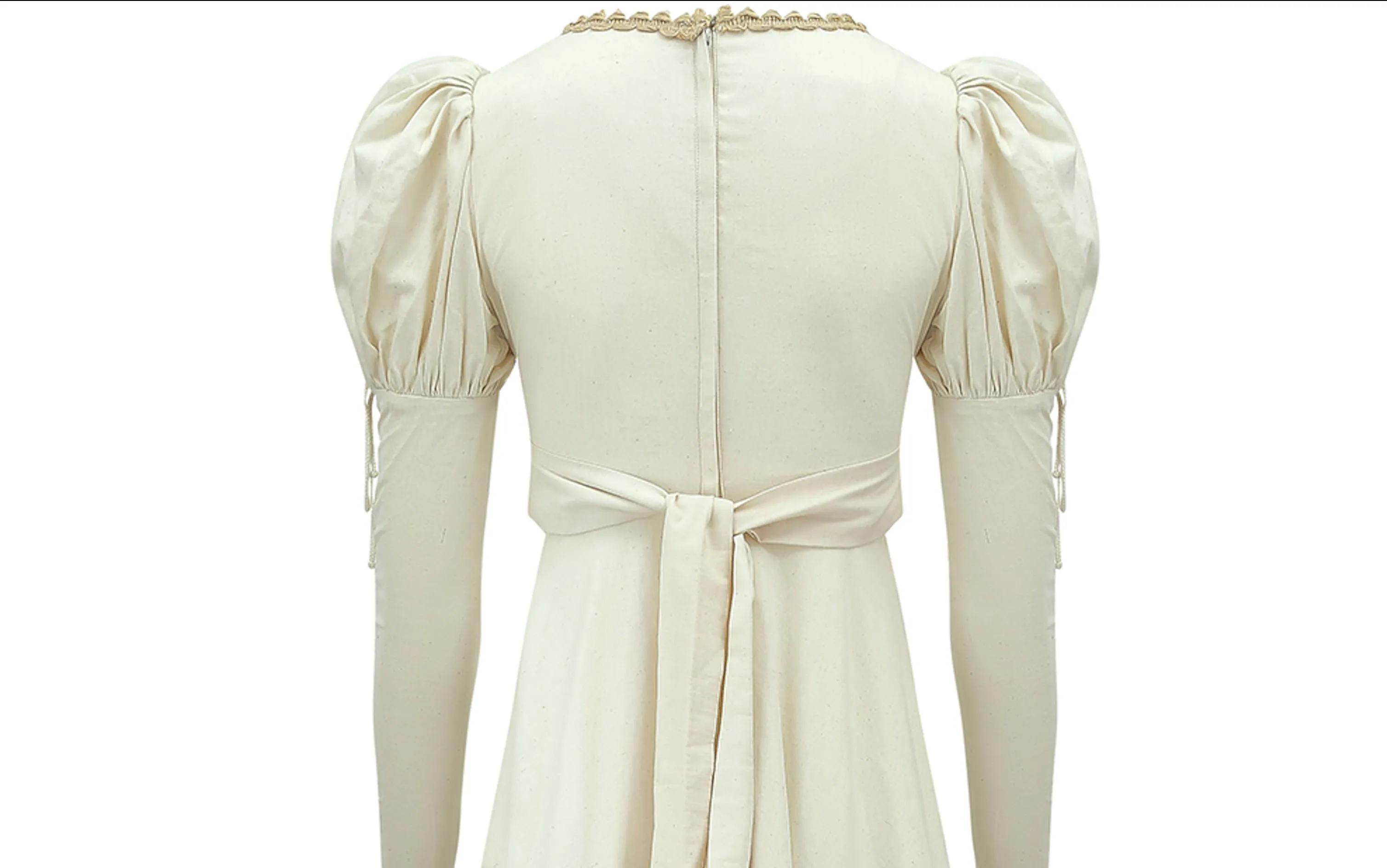 ARCHIVE - 1970s Gunne Sax Medieval Lace-Up Maxi Dress