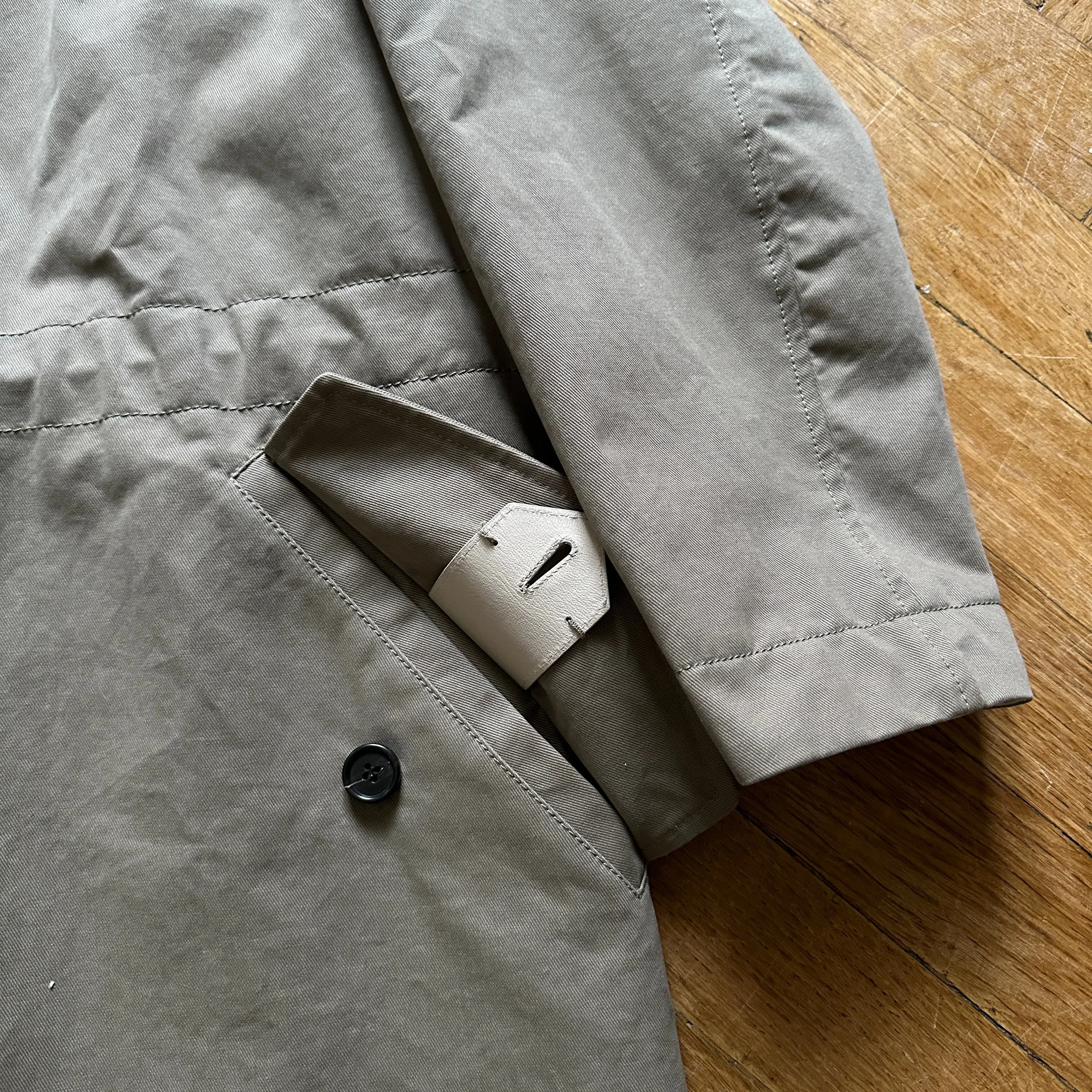 Berluti by Haider Ackermann SS18 Leather Lined Parka Sample