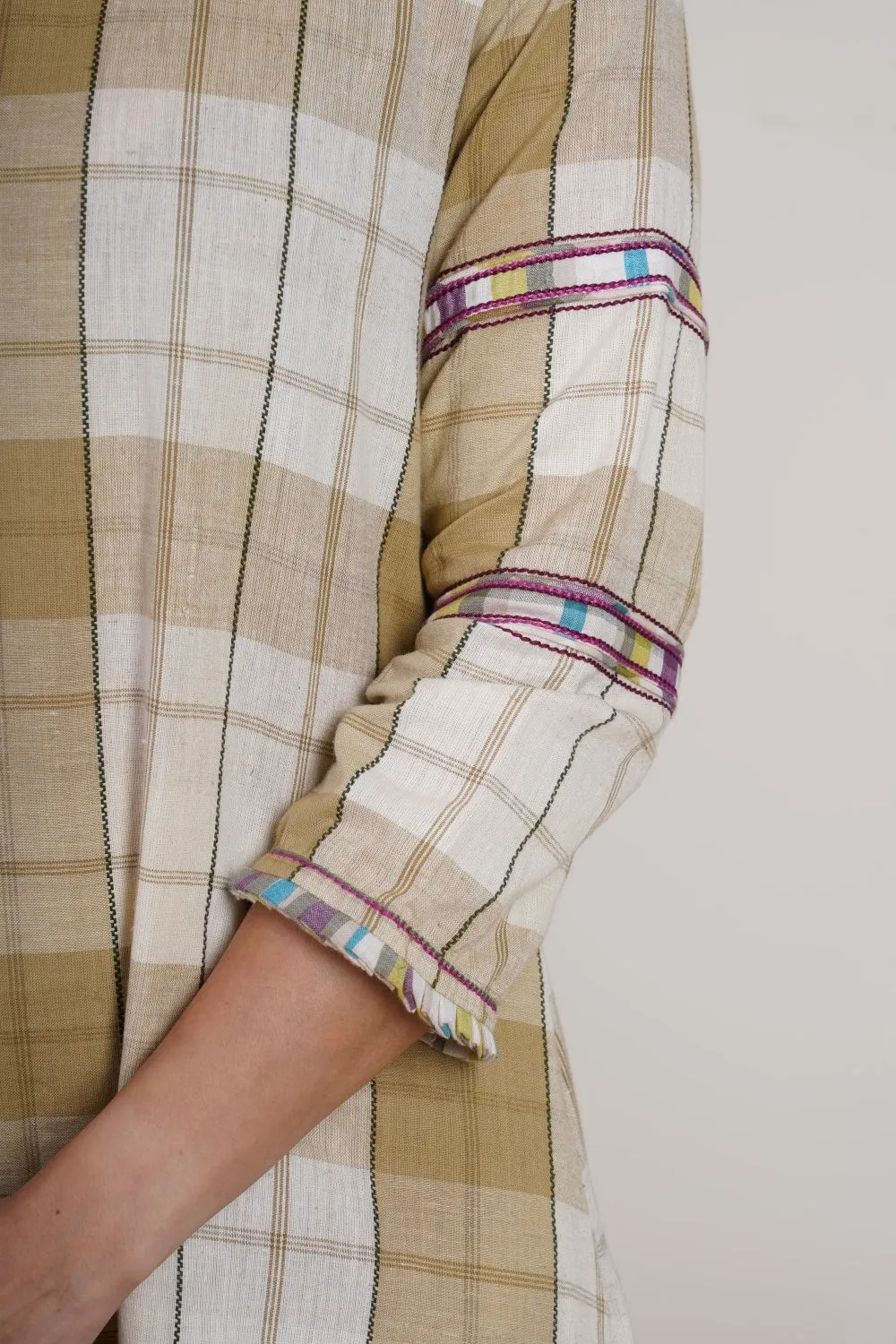 Bias Check Dress
