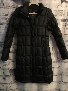 BLACK DOWN FILLED COAT $295