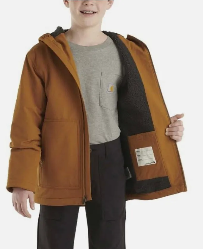 Boys Super Dux Relaxed Fit Sherpa Lined Active Jacket (Child/Youth)