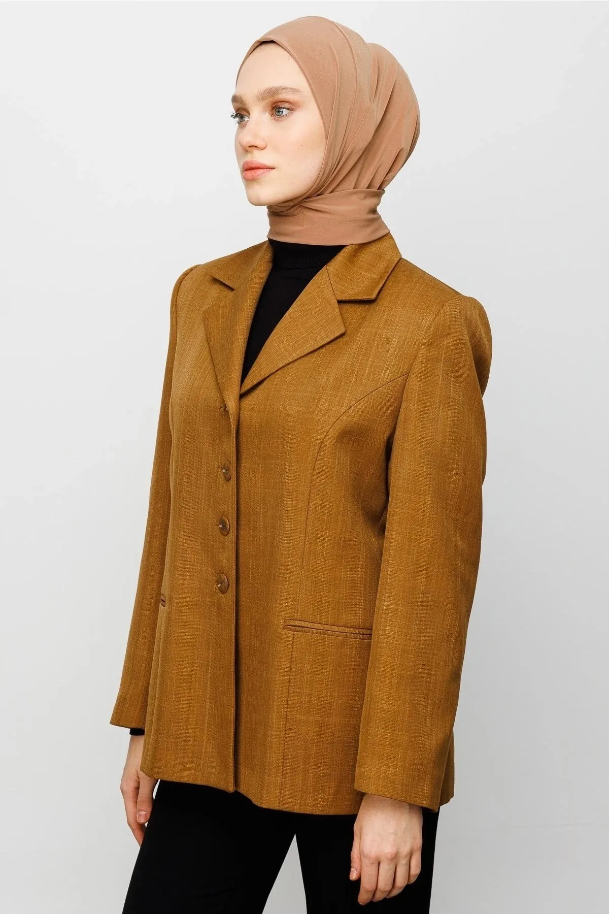 Brown Athletic Hijab