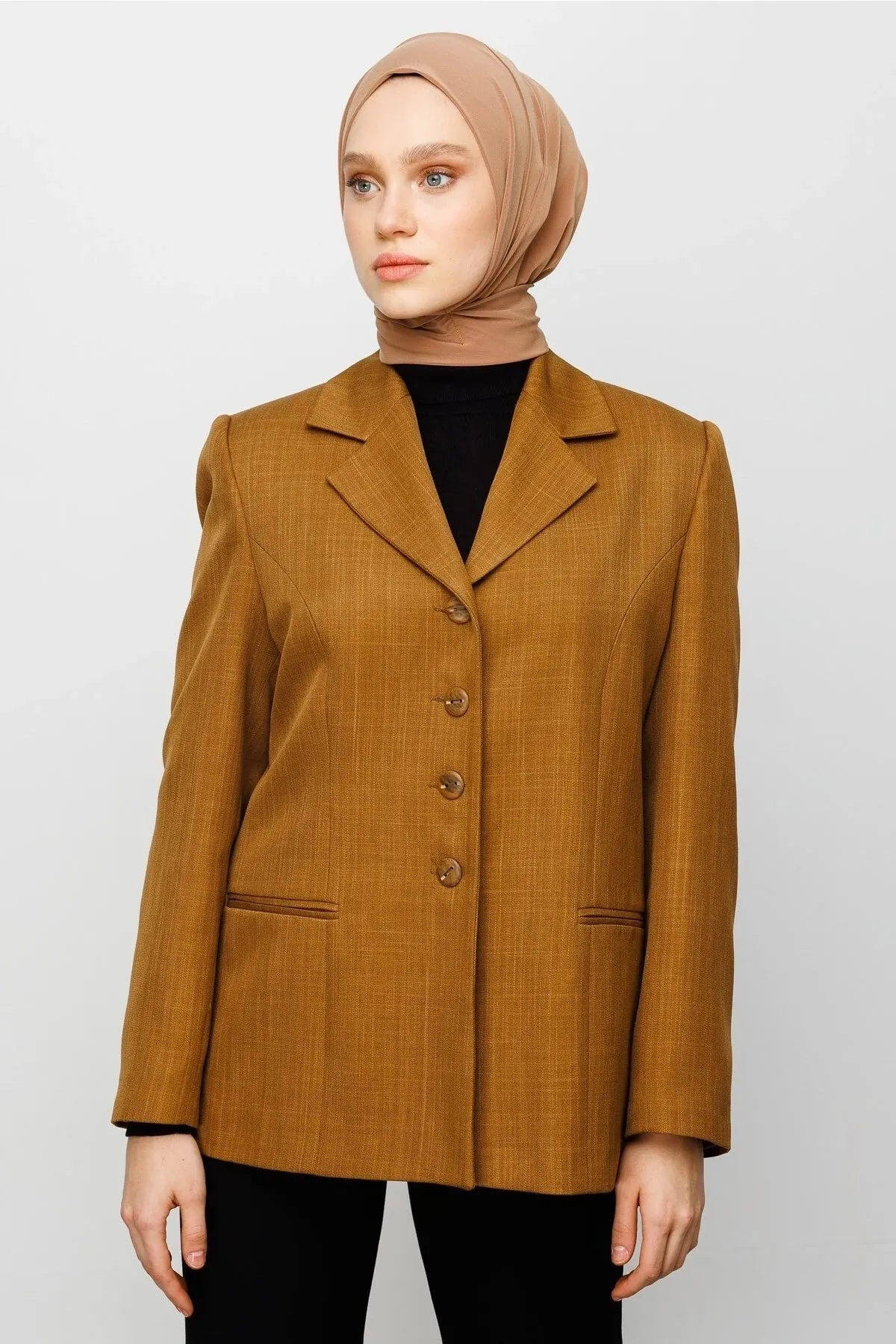 Brown Athletic Hijab