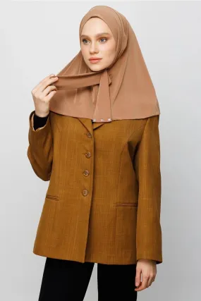 Brown Athletic Hijab