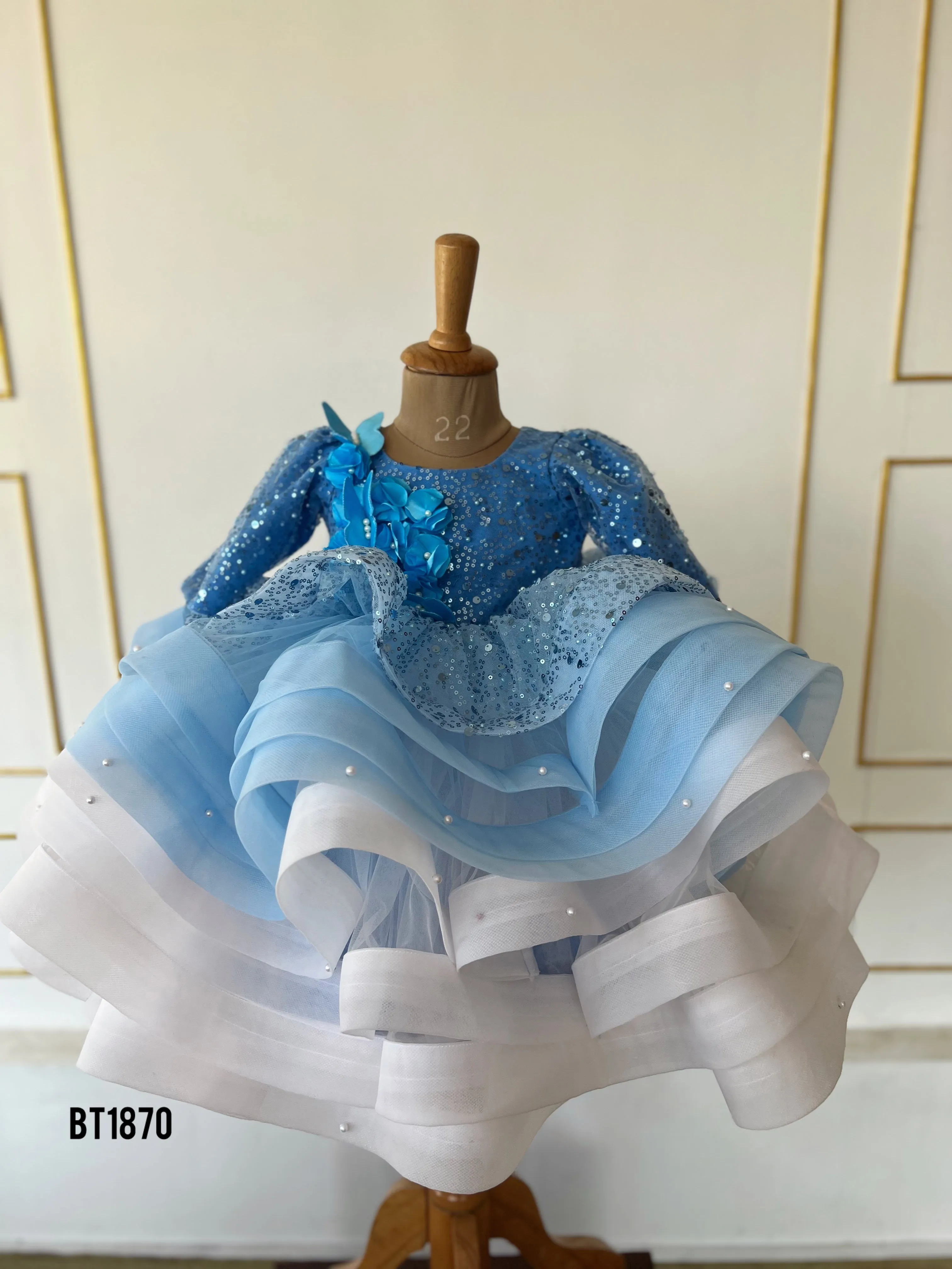BT1870 Twinkle Frost Princess Dress