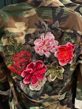 Camo Floral Jacket