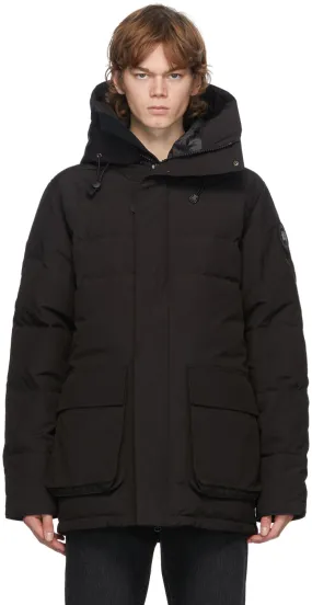 Canada Goose Black Down 'Black Label' Wedgemount Parka