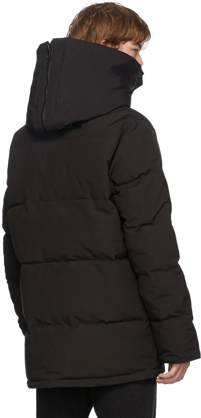 Canada Goose Black Down 'Black Label' Wedgemount Parka