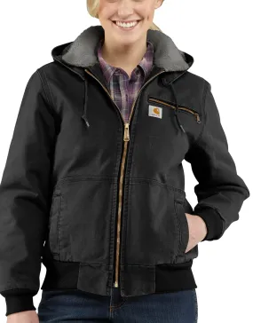 CARHARTT WOMEN'S WILDWOOD JACKET BLACK 100815
