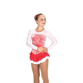 Child's Frosty Air Dress: Snow Cherry