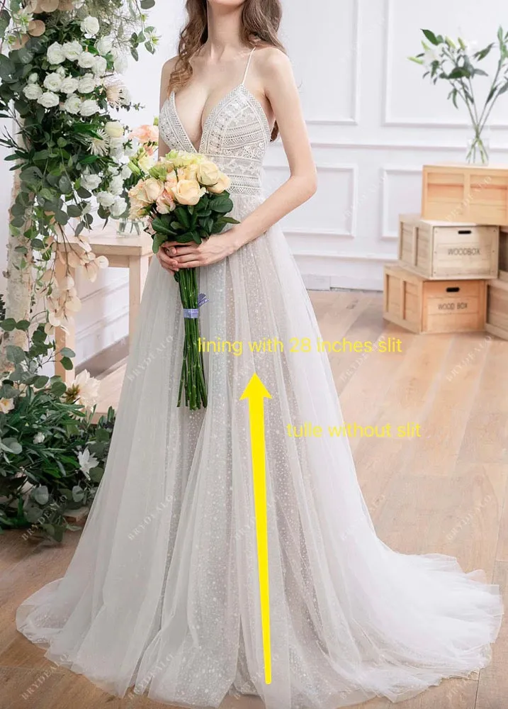 Custom Boho Wedding Dress BR20231916-02