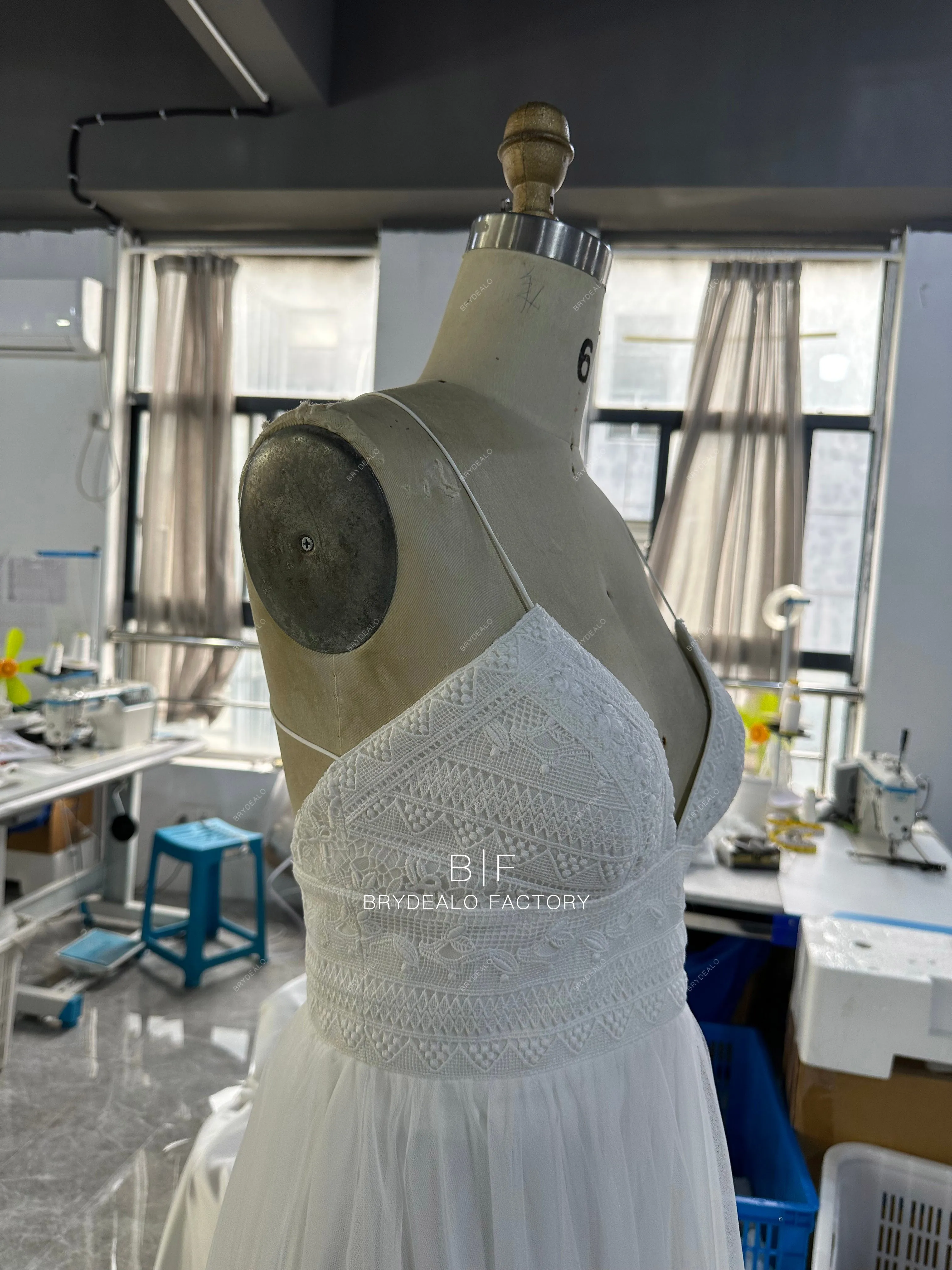 Custom Boho Wedding Dress BR20231916-02