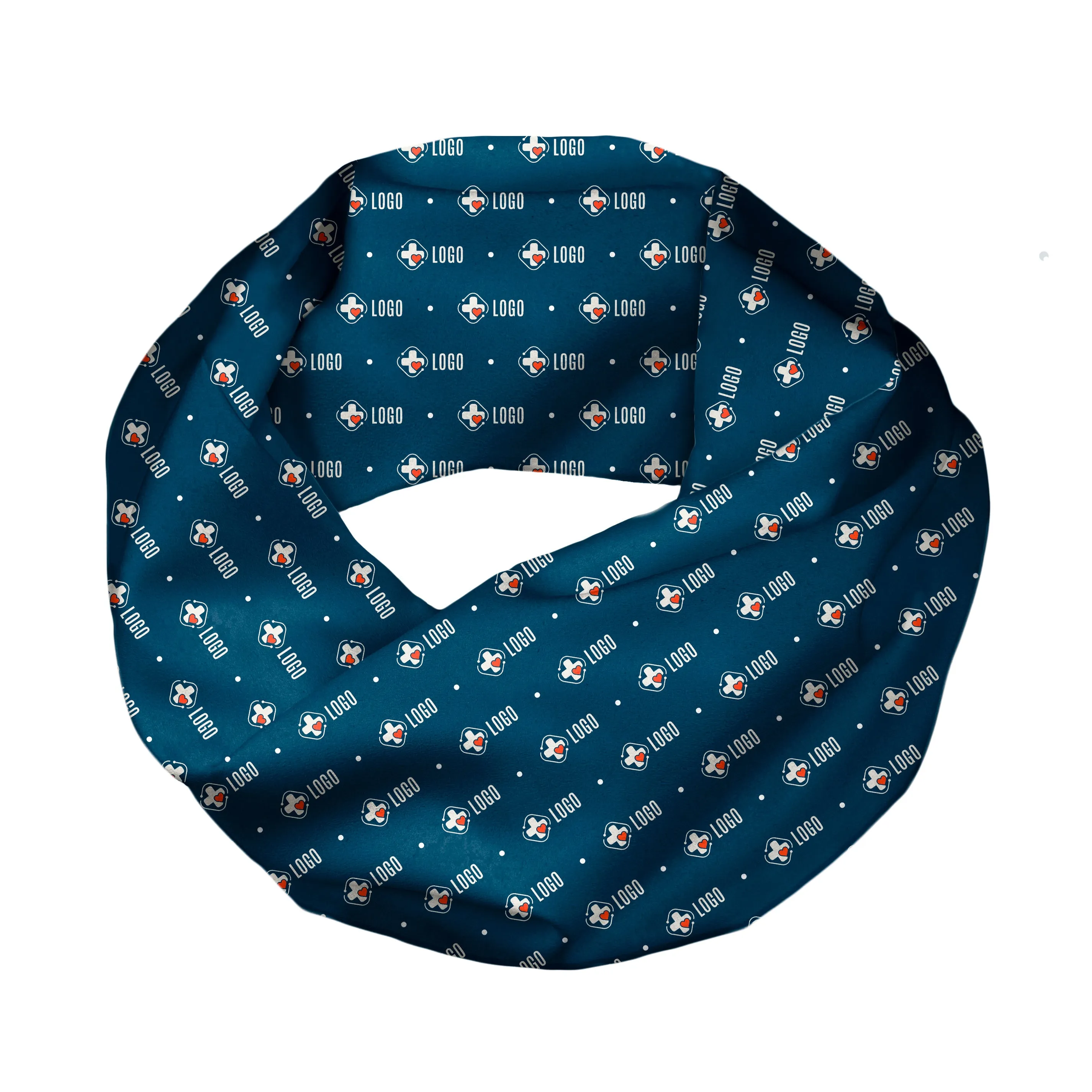 Custom Denver Dots 2 Logo Infinity Scarf