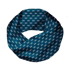 Custom Quilted 2 Logo Infinity Scarf
