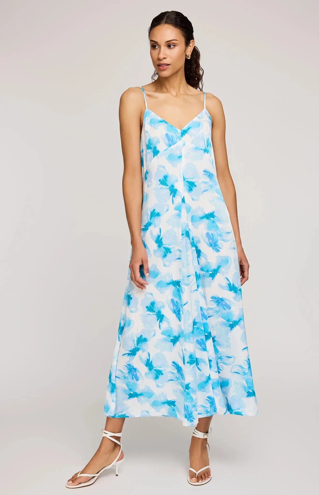 Cynthia Dress -Capri Petal