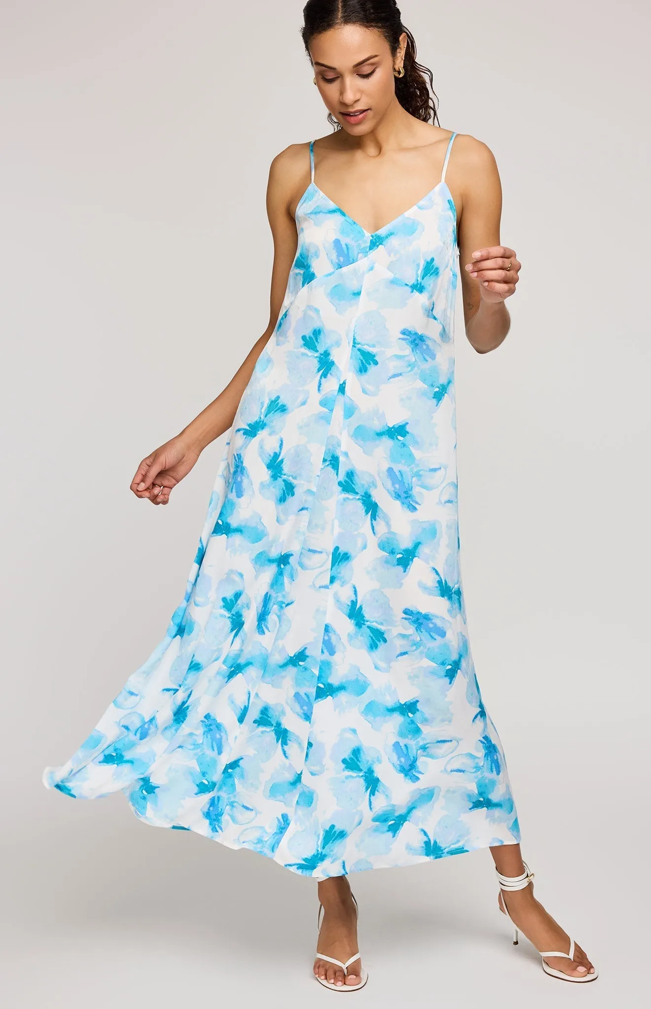 Cynthia Dress -Capri Petal