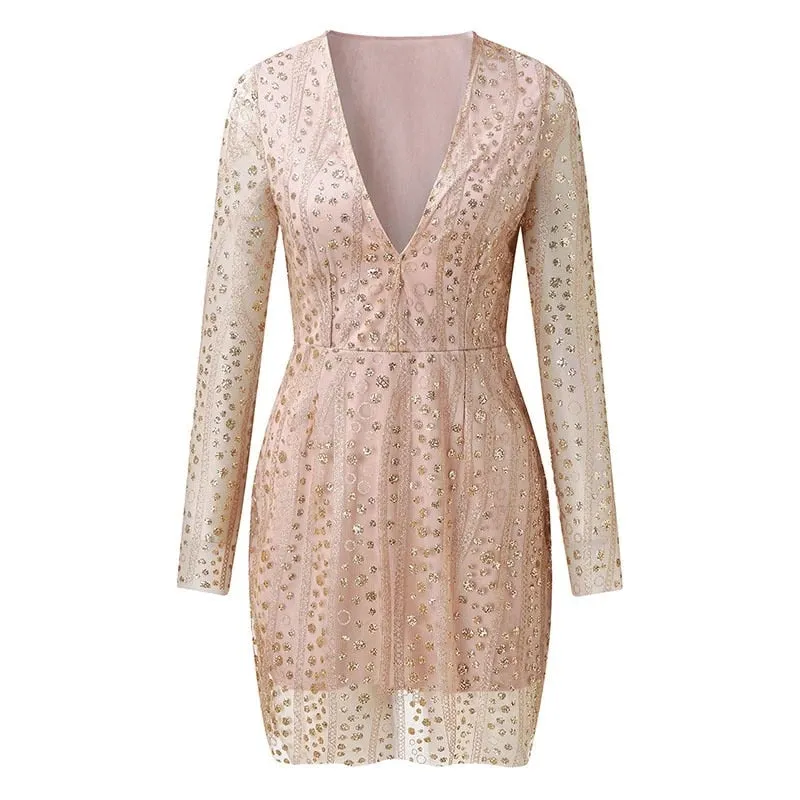 Diamond In The Sky Mini Dress