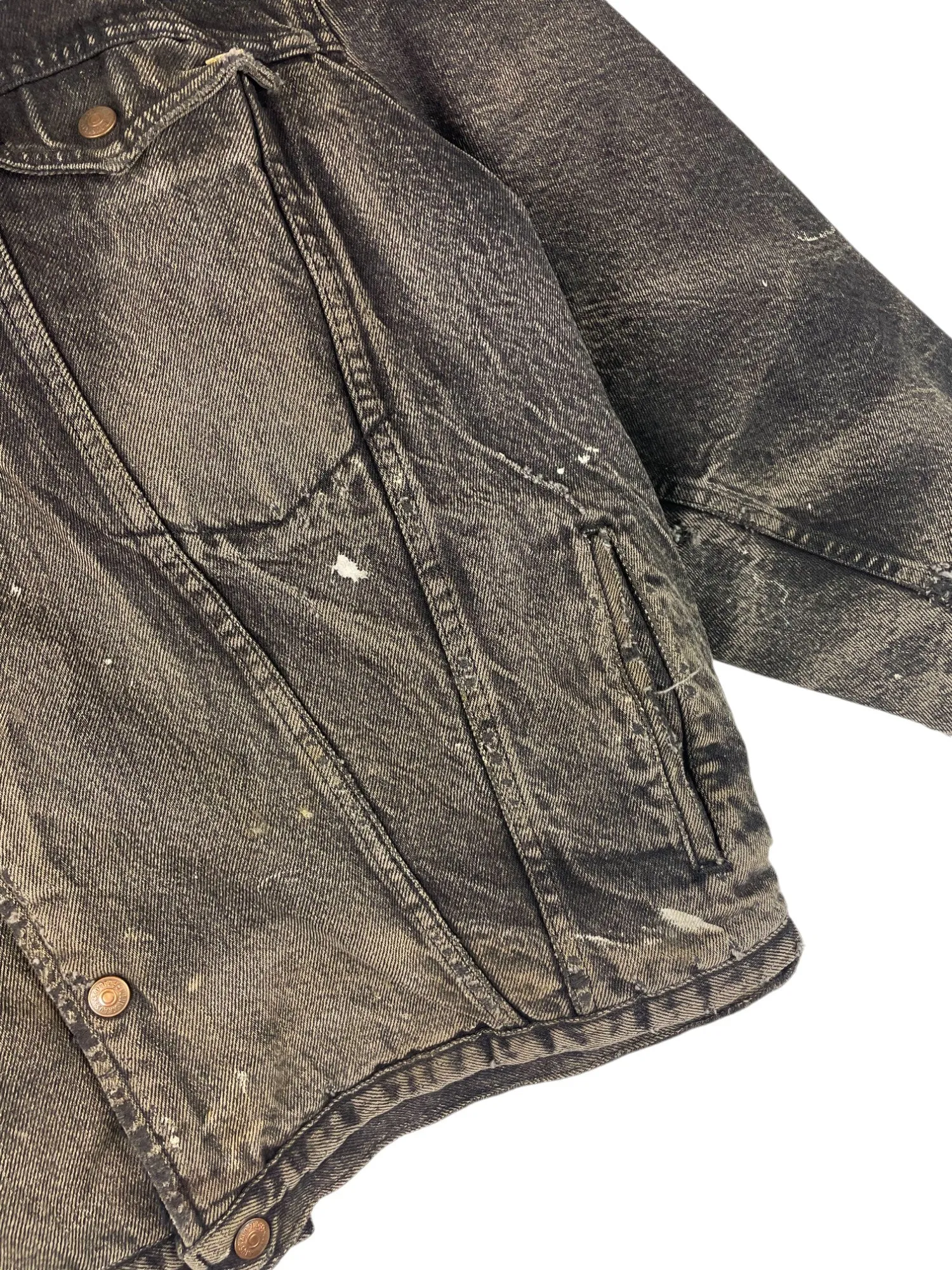 Distressed Levis Jeans Jacket