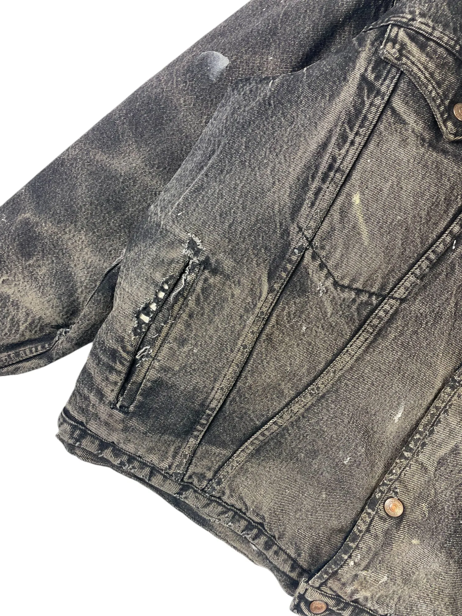 Distressed Levis Jeans Jacket