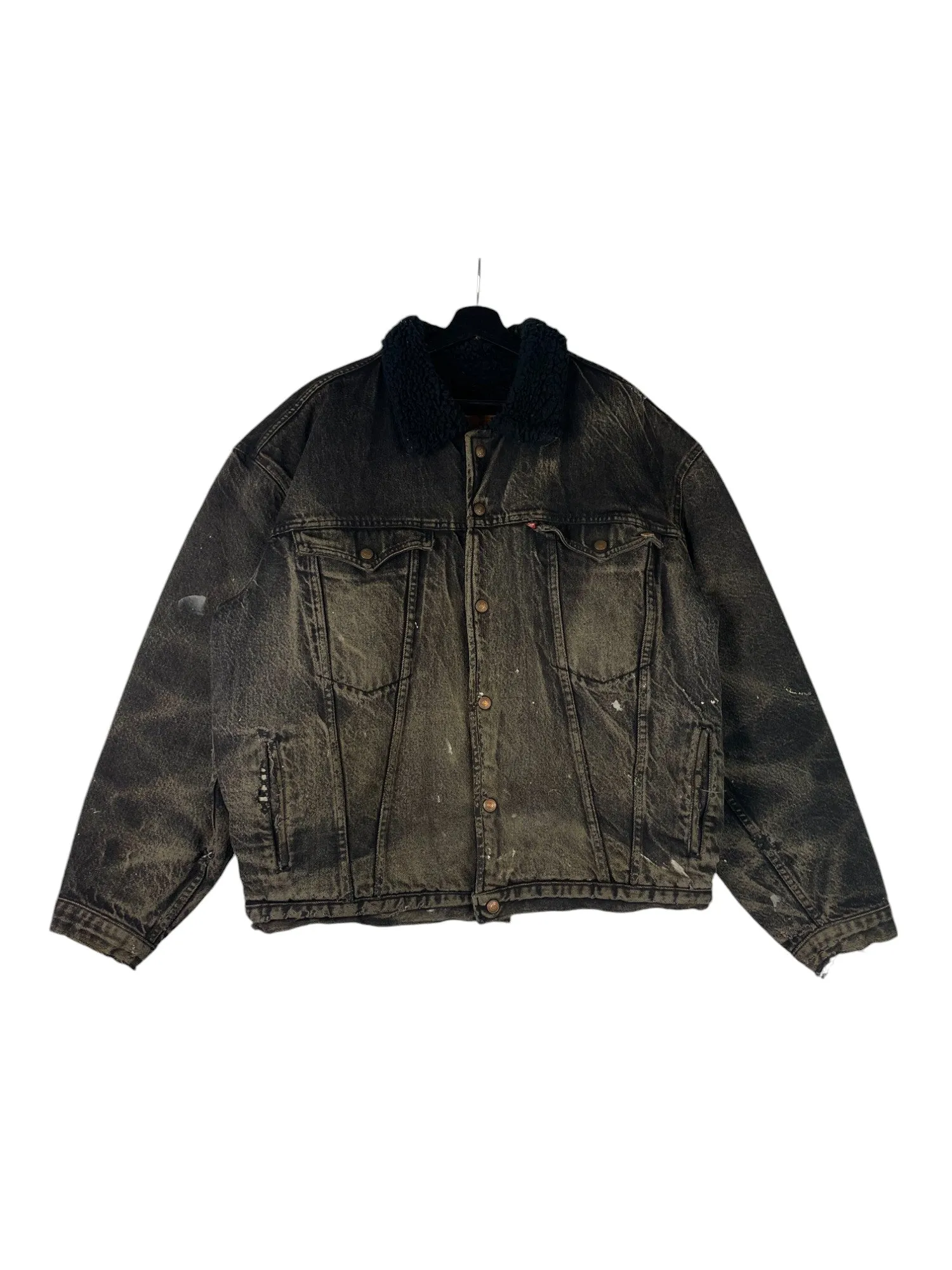 Distressed Levis Jeans Jacket