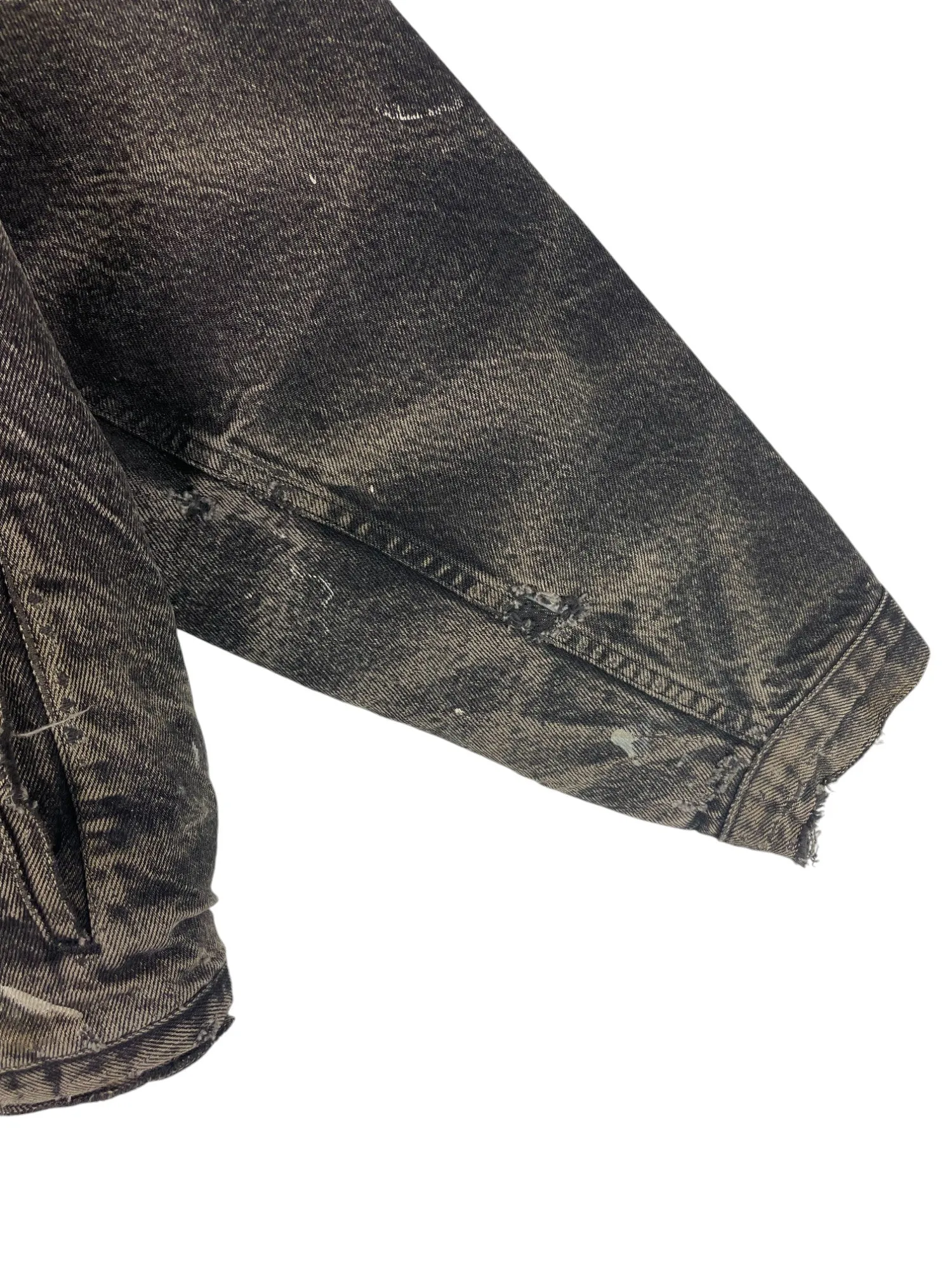 Distressed Levis Jeans Jacket