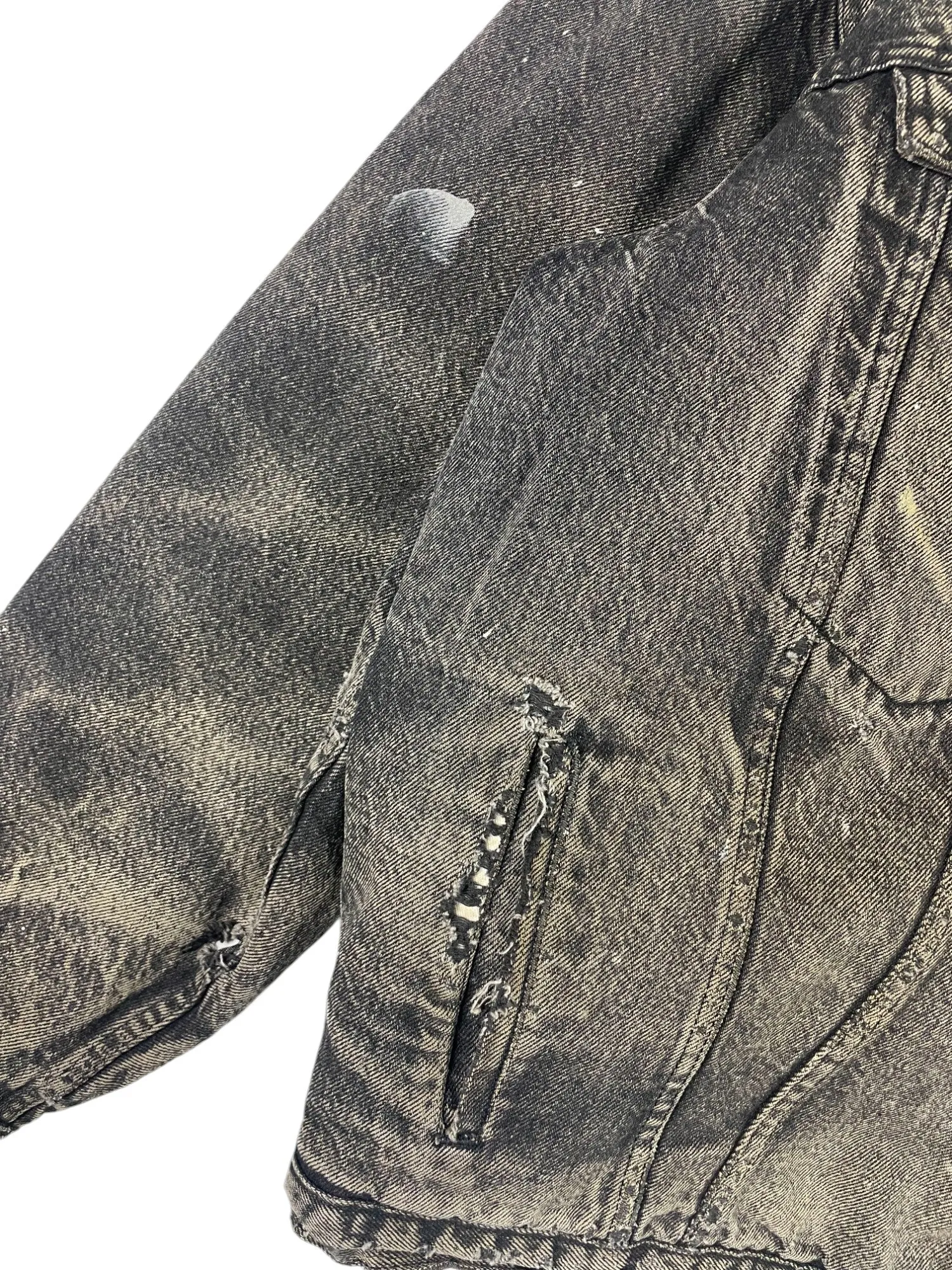 Distressed Levis Jeans Jacket