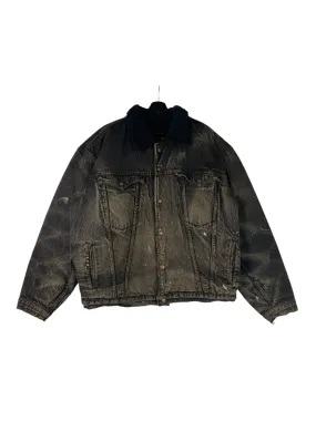 Distressed Levis Jeans Jacket