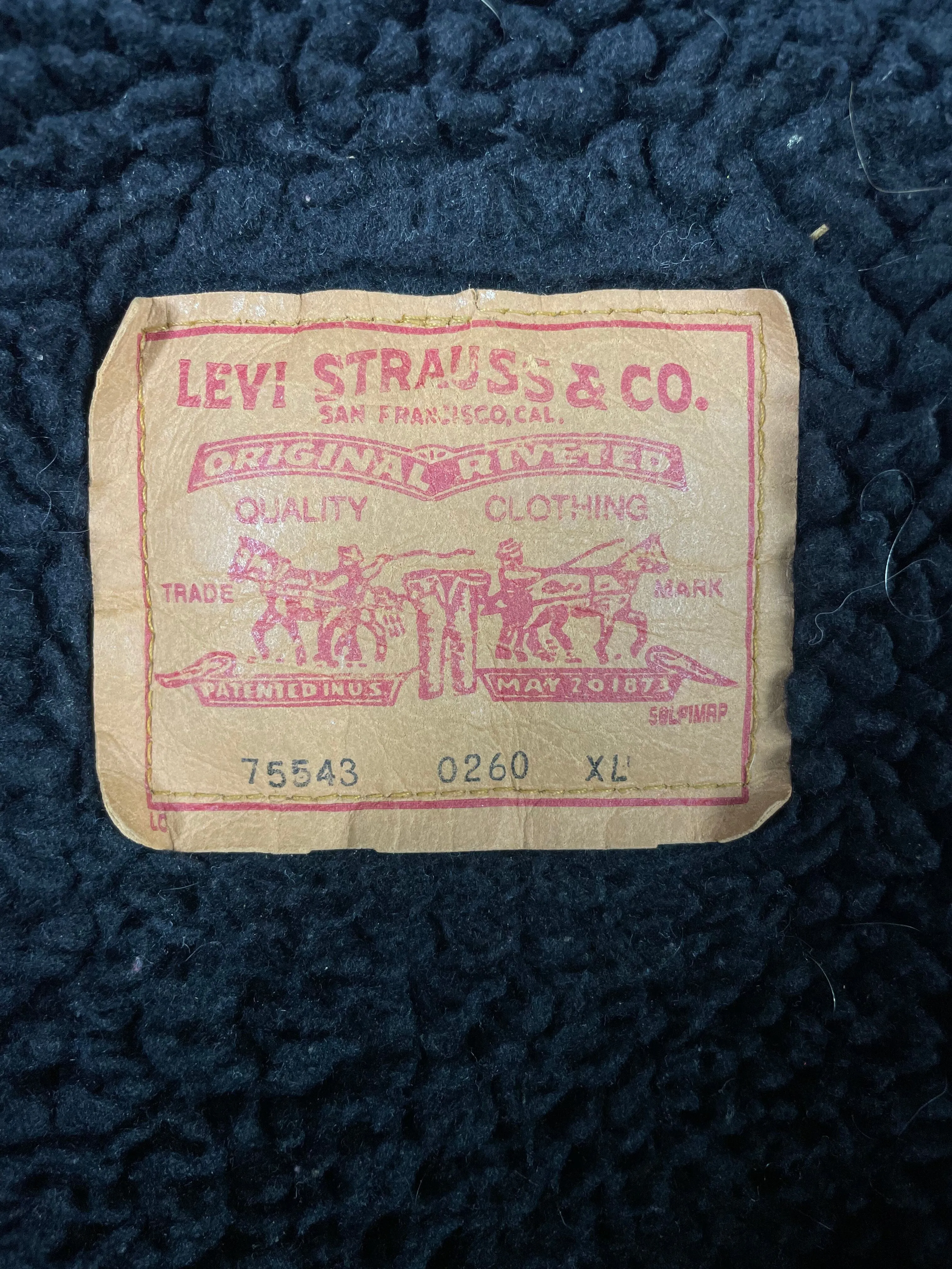 Distressed Levis Jeans Jacket