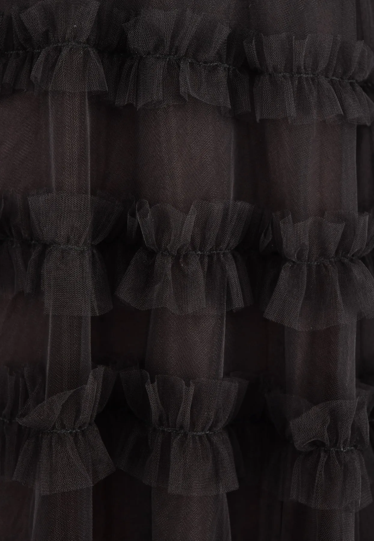 Eira Ruffled Floor-Length Skirt