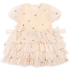 Fay Dress in Fairy Cherry by Konges Slojd