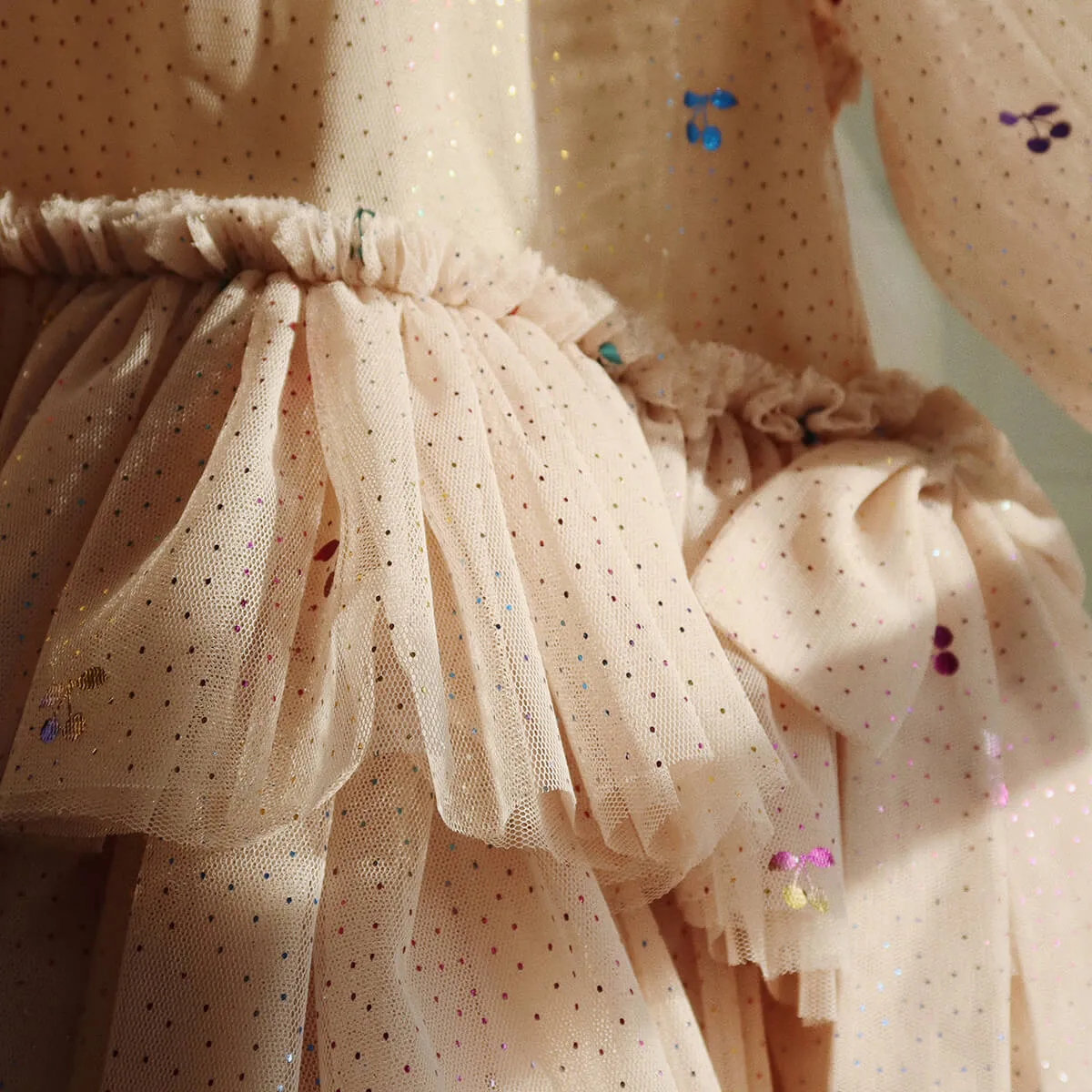 Fay Dress in Fairy Cherry by Konges Slojd