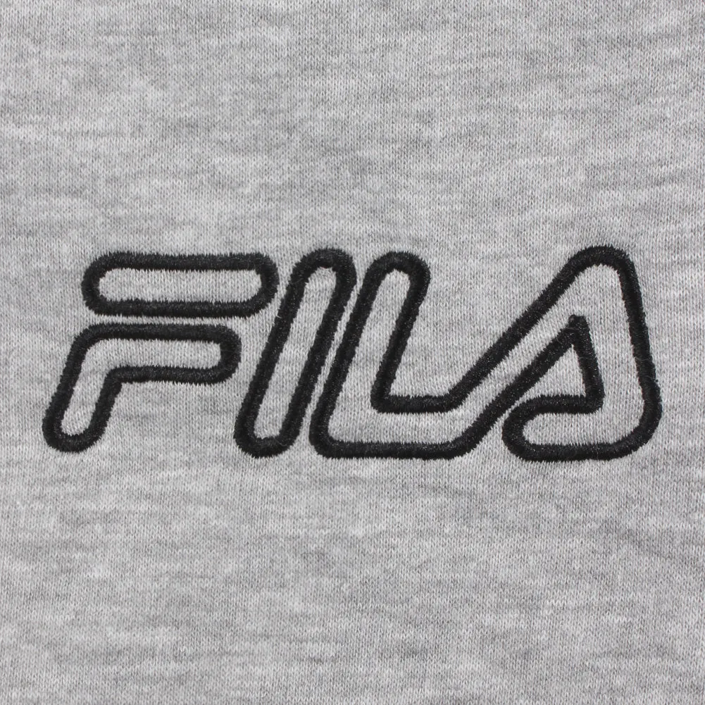 Fila Men's Outlined Embroidered Logo Athletic Gym Jogger Sweatpants