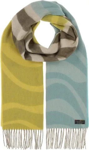 FRAAS - The Scarf Company - Ombre Waves Eco: Misty Blue