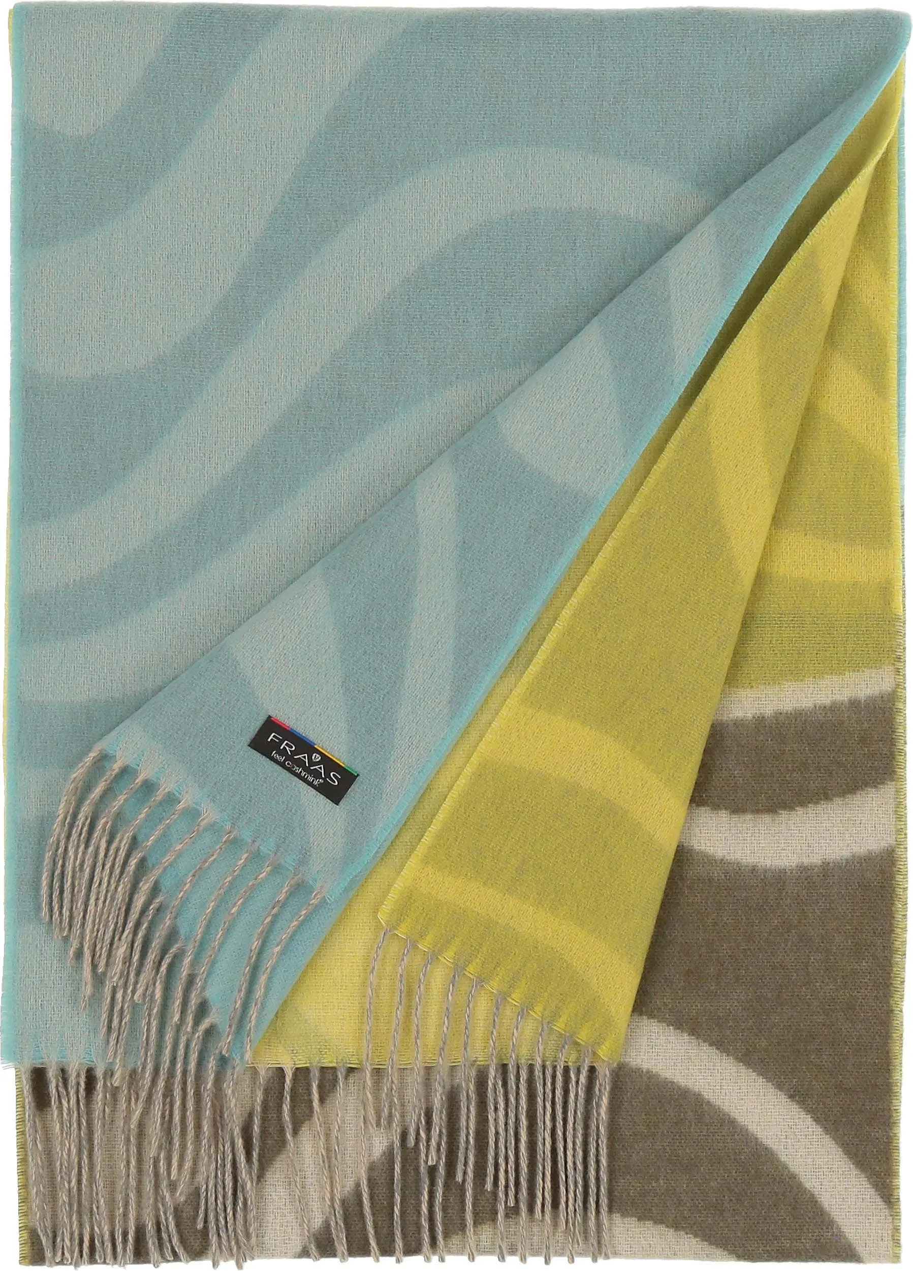FRAAS - The Scarf Company - Ombre Waves Eco: Misty Blue