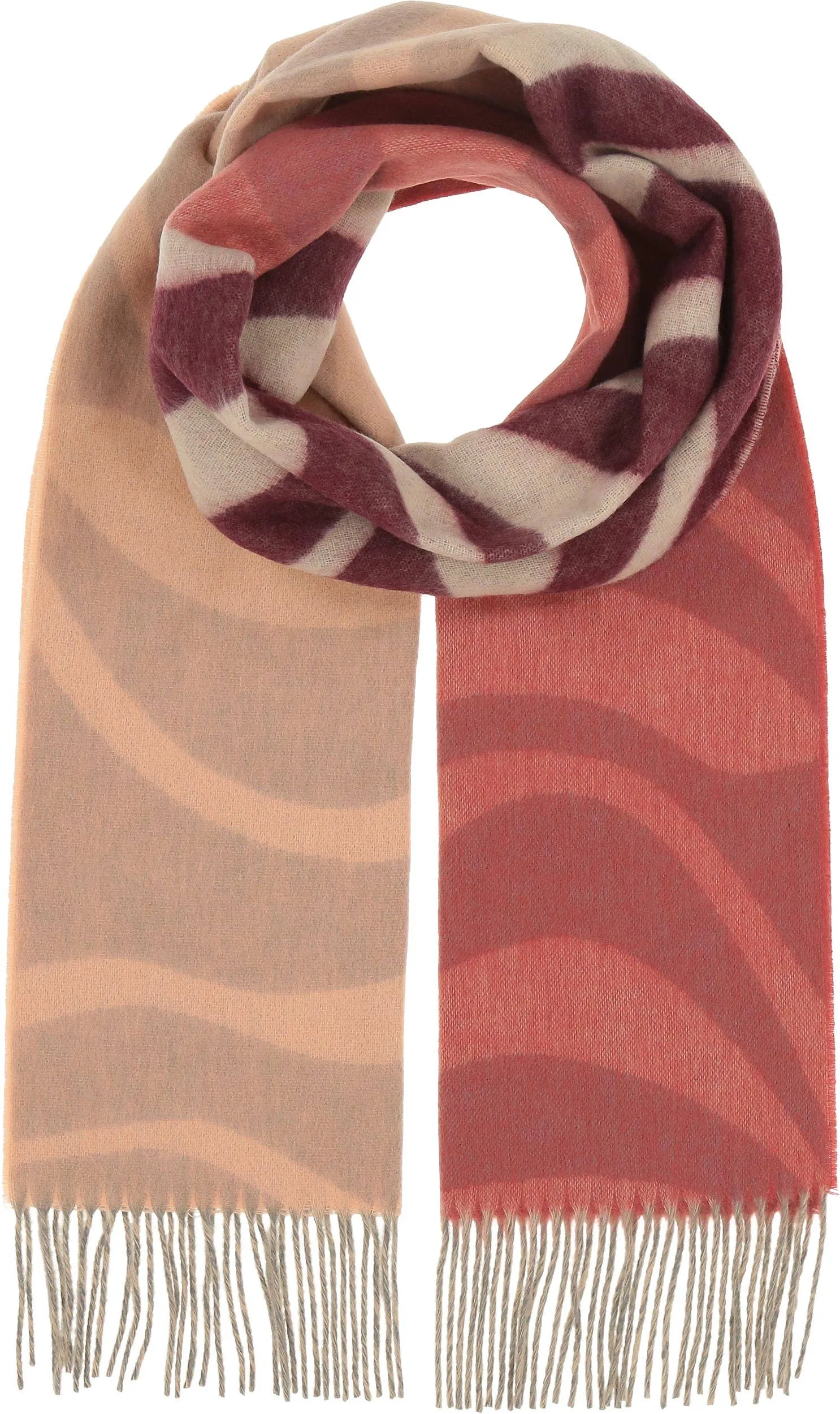 FRAAS - The Scarf Company - Ombre Waves Eco: Misty Blue