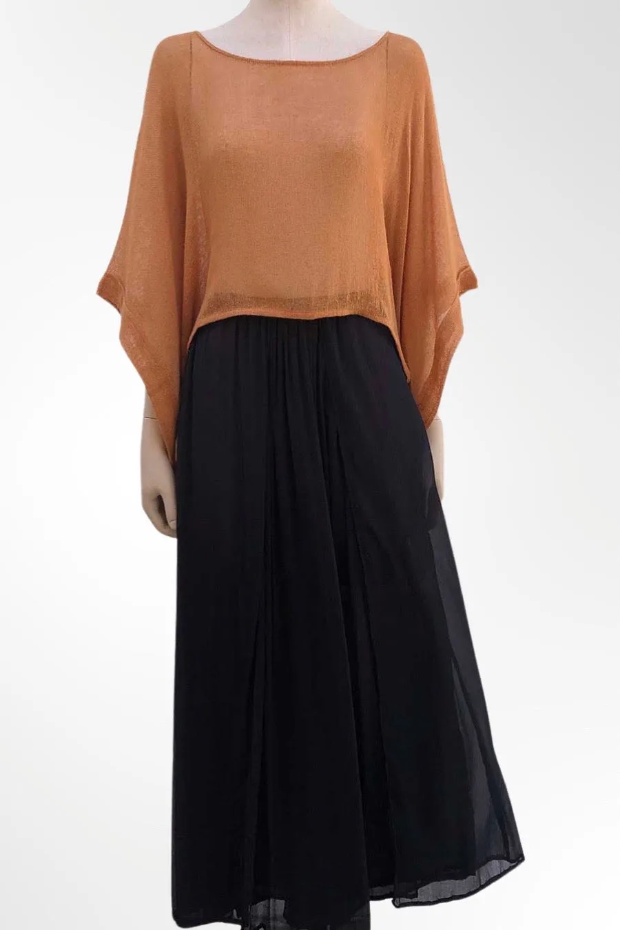 FREE FLOW SKIRT BLACK