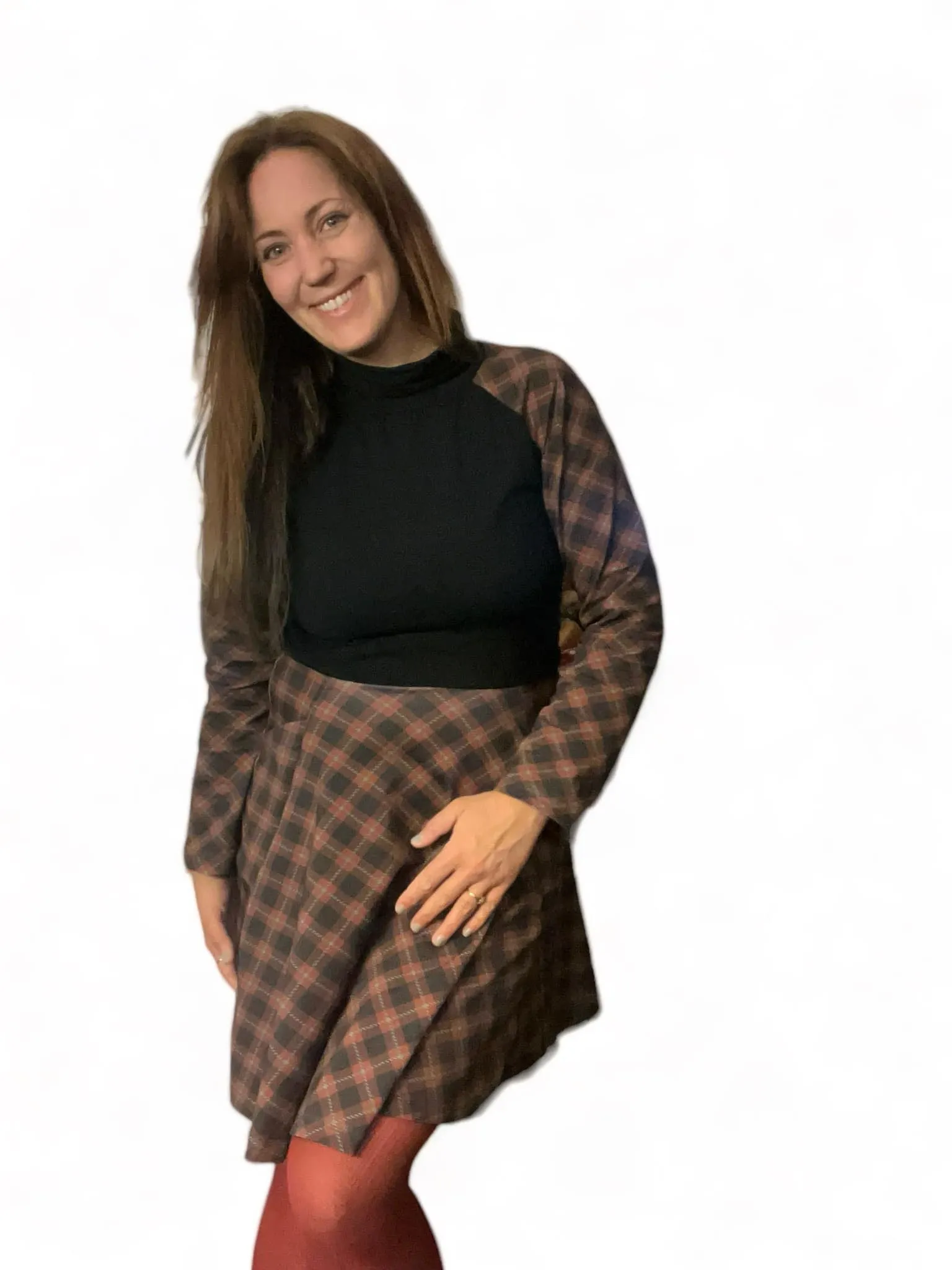 Frosty Finesse Dress Strl 34-56 Pappersmönster