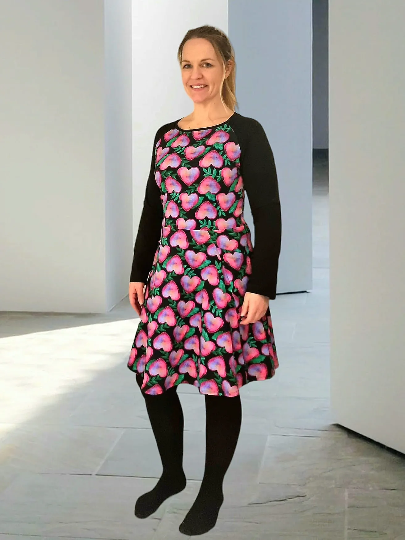 Frosty Finesse Dress Strl 34-56 Pappersmönster