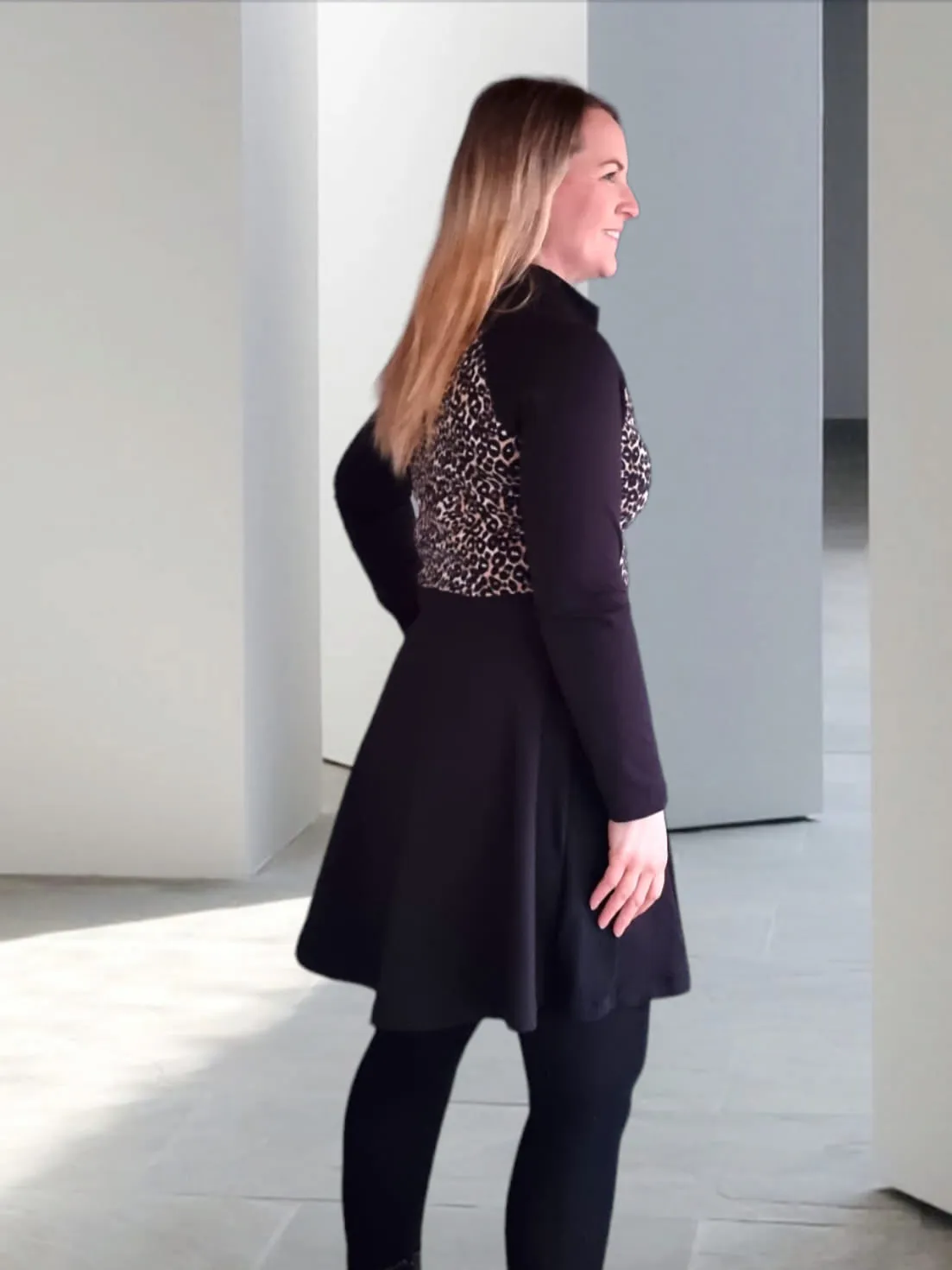 Frosty Finesse Dress Strl 34-56 Pappersmönster