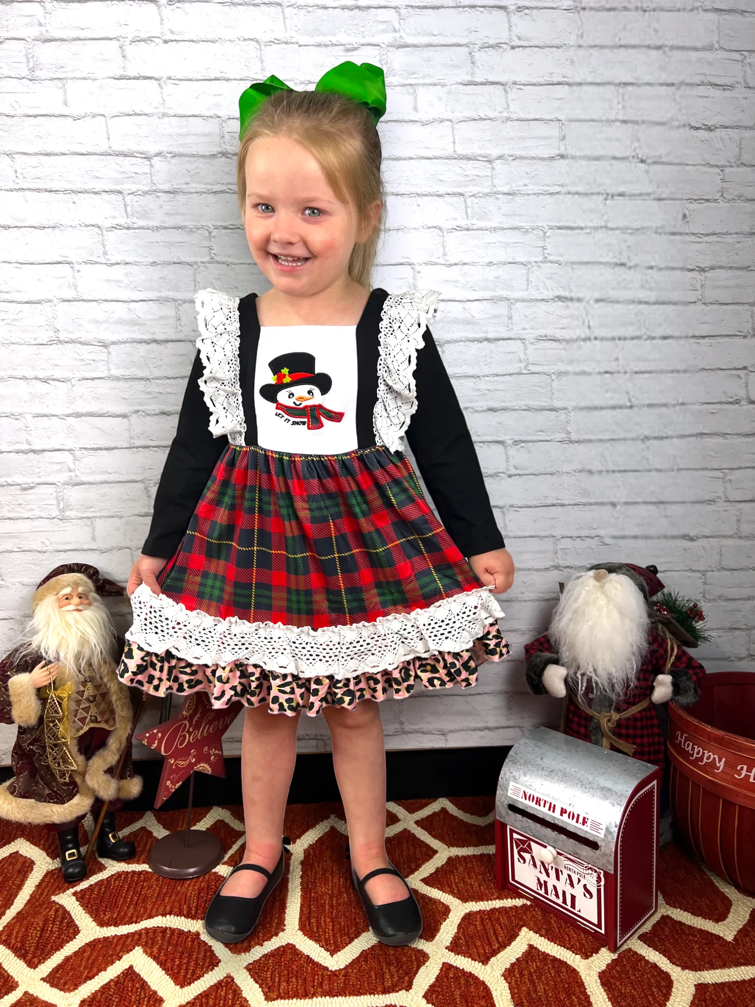 Frosty Frills Dress