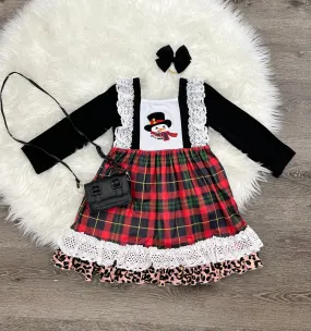 Frosty Frills Dress