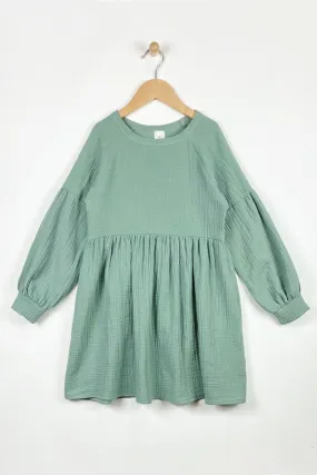 Frosty Green Dress