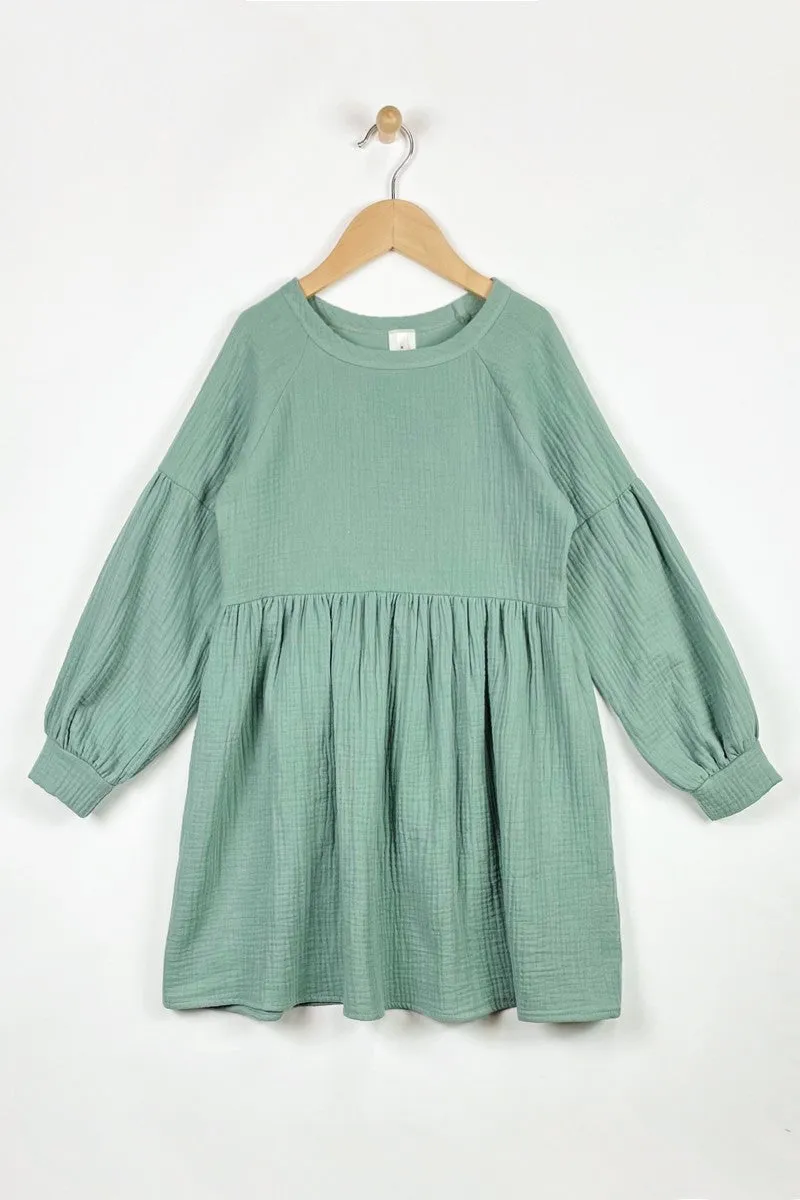 Frosty Green Dress