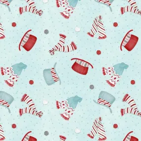 Frosty Merry Mints - Hats & Scarves Teal