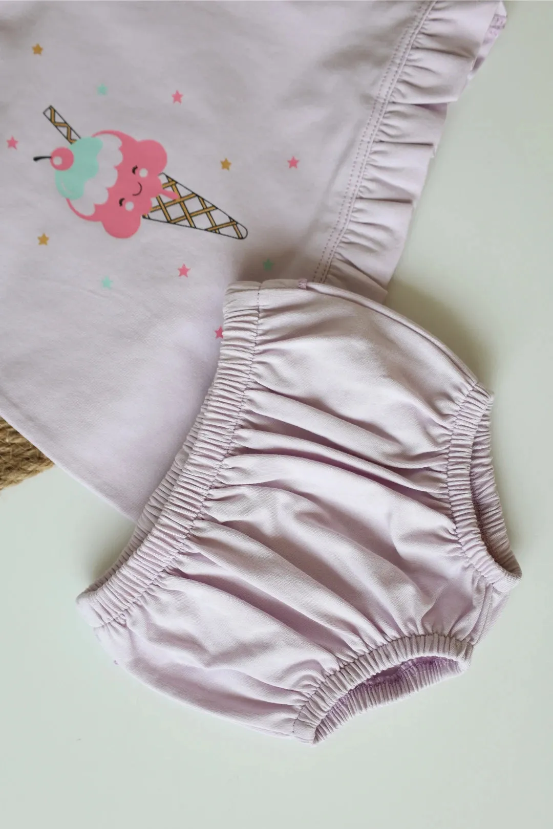 Frosty Treat-Girls Spaghetti Bloomer