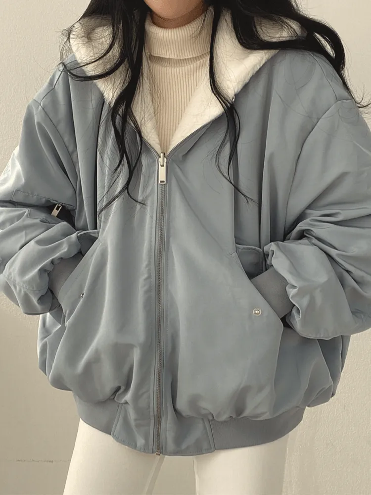 Gezellige Oversized Bomberjack